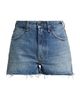 BLK DNM Women's Raw-Edge Jean Shorts - 1