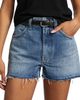 BLK DNM Women's Raw-Edge Jean Shorts - 6