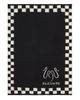 BLKSWN BLKSWN Checkerboard Alpaca Throw Rug - 2