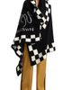 BLKSWN BLKSWN Checkerboard Alpaca Throw Rug - 4