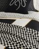 BLKSWN BLKSWN Checkerboard Cotton Throw Rug - 2