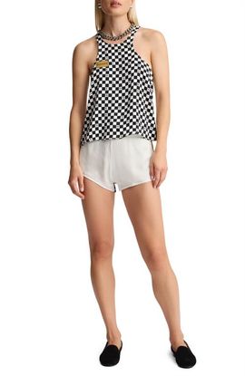 BLKSWN BLKSWN Checkerboard Short Pajamas Set