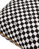 BLKSWN BLKSWN Checkerboard Silk Decorative Cushion - 2
