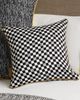 BLKSWN BLKSWN Checkerboard Silk Decorative Cushion - 3