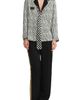 BLKSWN BLKSWN Feathers Black and White Unisex Long Pajama Set - 1