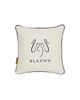 BLKSWN BLKSWN SWN Logo Velvet Decorative Cushion - 1