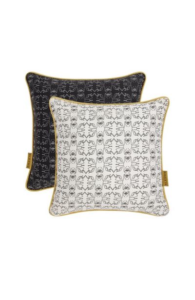 BLKSWN BLKSWN Swn Monogram Decorative Cushion