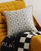 BLKSWN BLKSWN Swn Monogram Decorative Cushion - 5