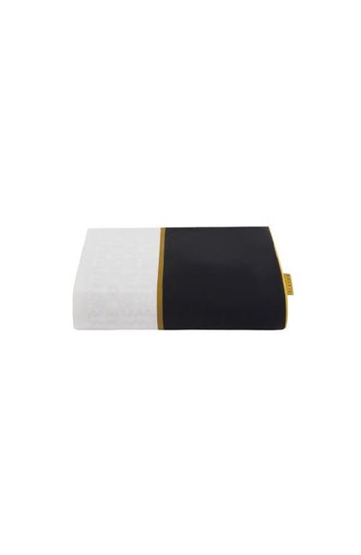 BLKSWN BLKSWN Swn Monogram Geometric Duvet Cover