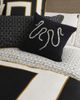 BLKSWN BLKSWN Swn Monogram Geometric Duvet Cover - 4