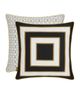 BLKSWN BLKSWN Swn Monogram Reversible Euro Sham - 2