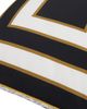 BLKSWN BLKSWN Swn Monogram Reversible Euro Sham - 4
