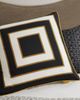 BLKSWN BLKSWN Swn Monogram Reversible Euro Sham - 5