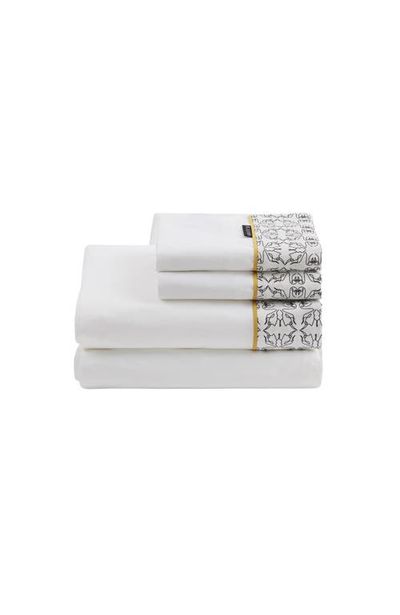 BLKSWN BLKSWN Swn Monogram Sheet Set