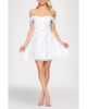 Blondie Nites Blondie Nites Caviar Party Off the Shoulder Minidress - 1