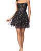 Blondie Nites Blondie Nites Glitter Mesh Party Minidress - 5