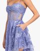 Blondie Nites Blondie Nites Glitter Sleeveless Party Minidress - 4