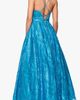 Blondie Nites Blondie Nites Gllitter Dot & Leaf Ballgown - 2