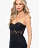 Blondie Nites Blondie Nites Lace Strapless Corset Minidress - 3