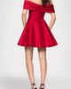 Blondie Nites Blondie Nites Rhinestone Bow Off the Shoulder Minidress - 2