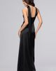 Blondie Nites Blondie Nites Scarf Detail Strapless Corset Gown - 5