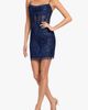 Blondie Nites Blondie Nites Sequin Corset Bodice Cocktail Minidress - 3