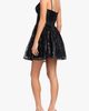 Blondie Nites Blondie Nites Sequin Embellished Satin Binding Fit & Flare Cocktail Minidress - 2