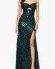 Blondie Nites Blondie Nites Sequin Floral Lace Cutout Detail Gown - 1