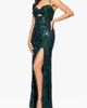 Blondie Nites Blondie Nites Sequin Floral Lace Cutout Detail Gown - 3