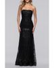Blondie Nites Blondie Nites Sequin Strapless Corset Gown - 1