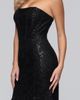 Blondie Nites Blondie Nites Sequin Strapless Corset Gown - 4