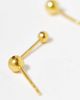 Bloom and Bay Bloom & Bay gold plated 2 pack stud earrings - 2
