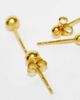 Bloom and Bay Bloom & Bay gold plated 2 pack stud earrings - 3