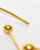 Bloom and Bay Bloom & Bay gold plated 2 pack stud earrings - 4