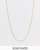 Bloom and Bay Bloom & Bay gold plated 42 cm chain necklace - 1