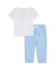 Bloomie's Baby Bloomie's Baby Boys' Henley Tee & Gingham Pants Set, Baby - 1