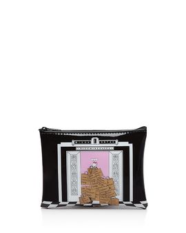 Bloomingdale's Bloomingdale's Dog/Elevator Cosmetics Case