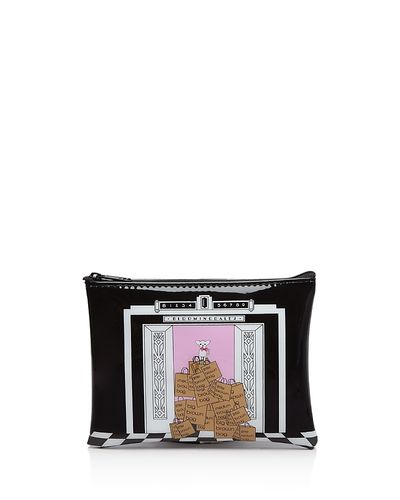 Bloomingdale's Bloomingdale's Dog/Elevator Cosmetics Case