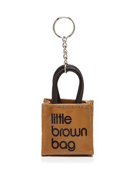 Bloomingdale's Bloomingdale's Little Brown Bag Key Fob