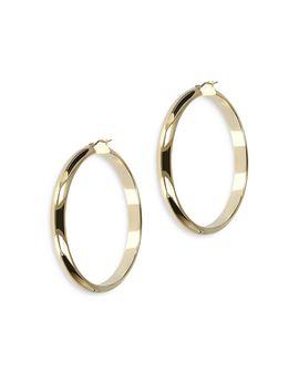 Bloomingdale's Fine Collection Bloomingdale's Fine Collection 14K Yellow Gold Hoop Earrings