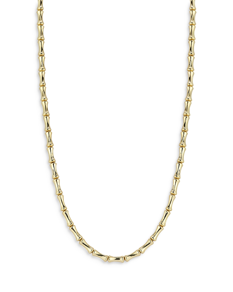 Bloomingdale's Fine Collection Bloomingdale's Fine Collection 14K Yellow Gold Statement Bamboo Chain Necklace, 16
