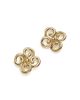 Bloomingdale's Fine Collection Bloomingdale's Fine Collection 14K Yellow Gold Twist Clover Earrings - 1