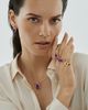 Bloomingdale's Fine Collection Bloomingdale's Fine Collection Amethyst & Pink Amethyst Emerald Cut Statement Earrings in 14K Yellow Gold - 4