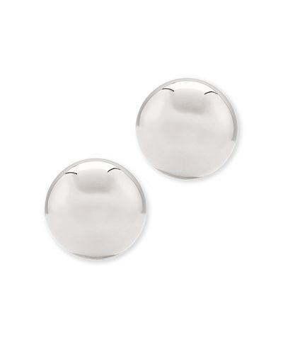 Bloomingdale's Fine Collection Bloomingdale's Fine Collection Ball Stud Earrings in 14K White Gold