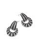 Bloomingdale's Fine Collection Bloomingdale's Fine Collection Black & White Diamond Doorknocker Earrings in 14K White Gold, 2.0 tcw - 3