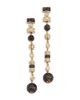 Bloomingdale's Fine Collection Bloomingdale's Fine Collection Black & White Diamond Drop Earrings in 14K Yellow Gold, 1.50 tcw - 1