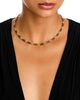 Bloomingdale's Fine Collection Bloomingdale's Fine Collection Black & White Diamond Paperclip Necklace in 14K Yellow Gold, 5.0 tcw - 2