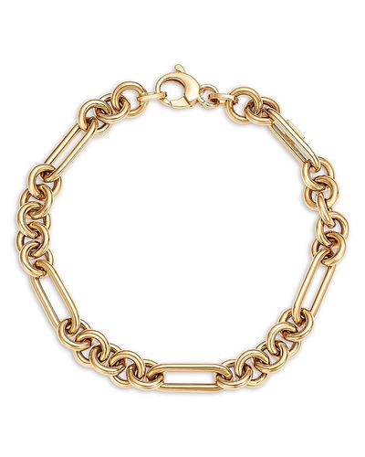 Bloomingdale's Fine Collection Bloomingdale's Fine Collection Blm Gold Metropolitan Link Chain Bracelet in 14K Yellow Gold