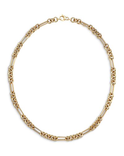 Bloomingdale's Fine Collection Bloomingdale's Fine Collection Blm Gold Metropolitan Link Chain Necklace in 14K Yellow Gold, 18