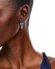 Bloomingdale's Fine Collection Bloomingdale's Fine Collection Blue Sapphire & Diamond Flower Cluster Drop Earrings in 14K White Gold - 2